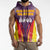 Balearic Islands Flag Sleeveless Zip Hoodie Autonomous Community of Spain - Wonder Print Shop