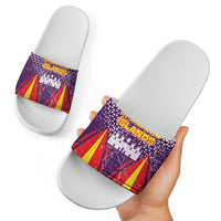 Balearic Islands Flag Slide Sandals Autonomous Community of Spain - Wonder Print Shop