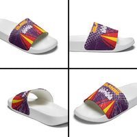 Balearic Islands Flag Slide Sandals Autonomous Community of Spain - Wonder Print Shop