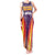 Balearic Islands Flag Tank Maxi Dress Autonomous Community of Spain - Wonder Print Shop
