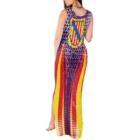 Balearic Islands Flag Tank Maxi Dress Autonomous Community of Spain - Wonder Print Shop