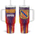 Balearic Islands Flag Tumbler With Handle Autonomous Community of Spain - Wonder Print Shop