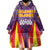 Balearic Islands Flag Wearable Blanket Hoodie Autonomous Community of Spain - Wonder Print Shop