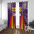Balearic Islands Flag Window Curtain Autonomous Community of Spain - Wonder Print Shop