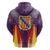 Balearic Islands Flag Zip Hoodie Autonomous Community of Spain - Wonder Print Shop