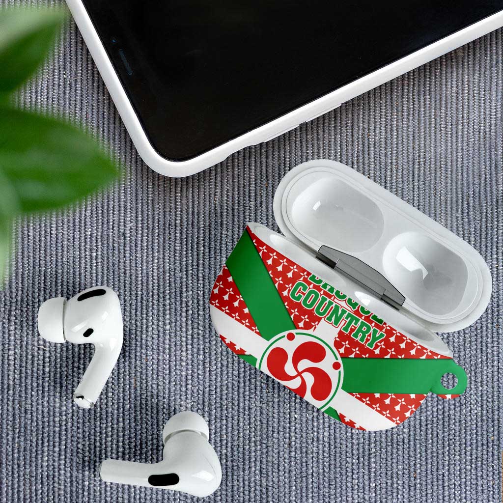 Basque Country Flag AirPods Case Autonomous Community of Spain - Wonder Print Shop