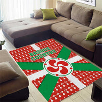 Basque Country Flag Area Rug Autonomous Community of Spain - Wonder Print Shop