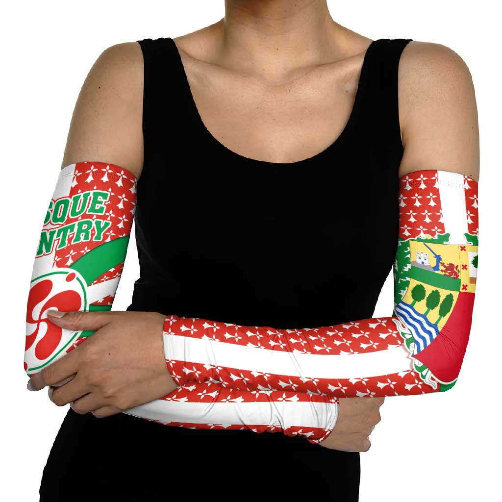 Basque Country Flag Arm Sleeves Autonomous Community of Spain - Wonder Print Shop