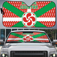Basque Country Flag Auto Sun Shade Autonomous Community of Spain - Wonder Print Shop