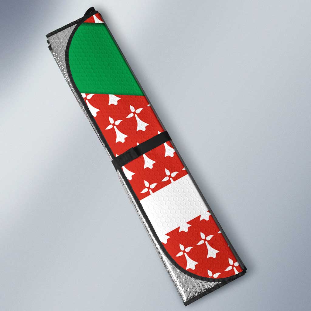 Basque Country Flag Auto Sun Shade Autonomous Community of Spain - Wonder Print Shop