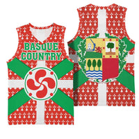 Basque Country Flag Basketball Jersey Autonomous Community of Spain - Wonder Print Shop