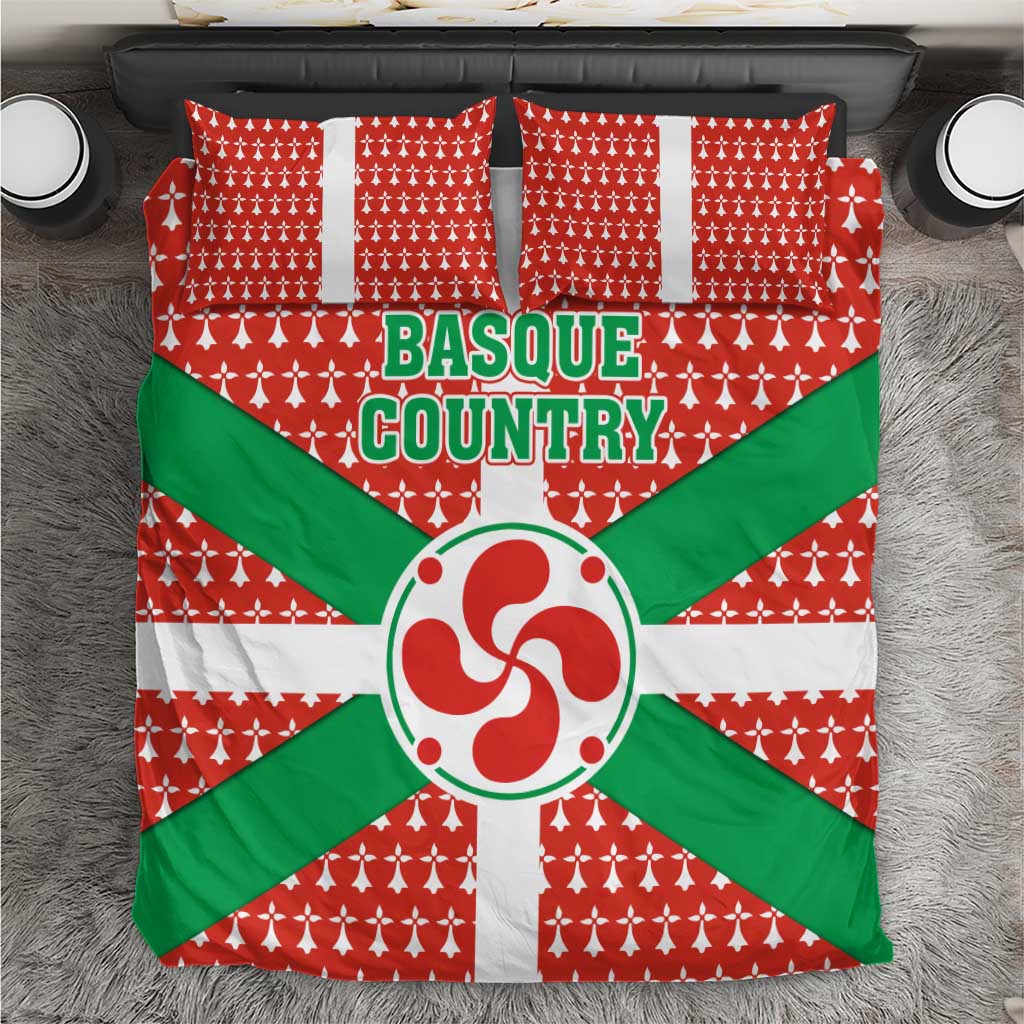 Basque Country Flag Bedding Set Autonomous Community of Spain - Wonder Print Shop