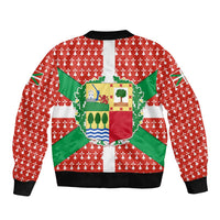 Basque Country Flag Bomber Jacket Autonomous Community of Spain - Wonder Print Shop