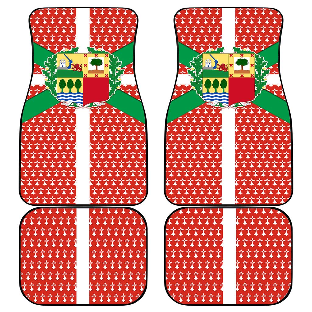 Basque Country Flag Car Mats Autonomous Community of Spain - Wonder Print Shop