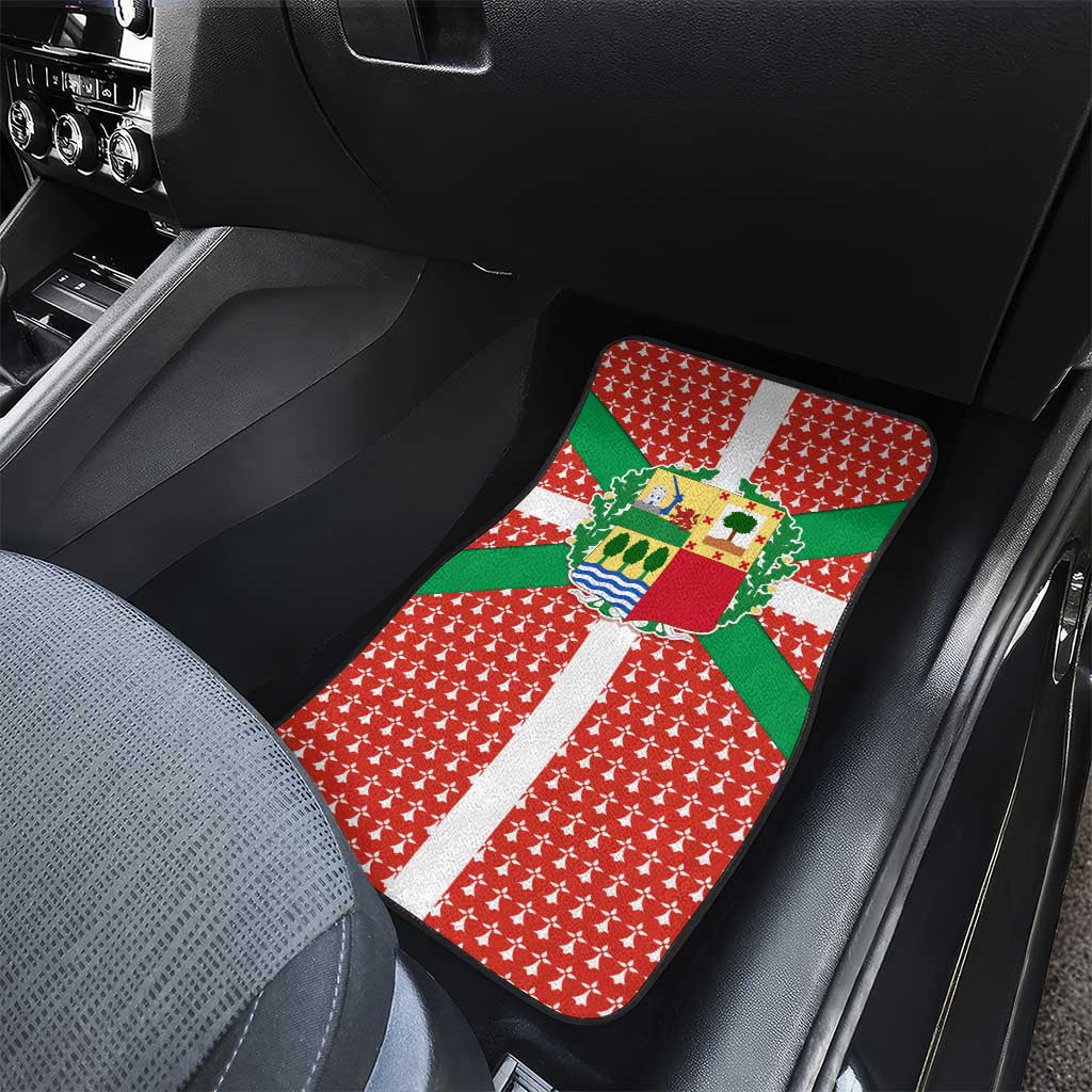 Basque Country Flag Car Mats Autonomous Community of Spain - Wonder Print Shop