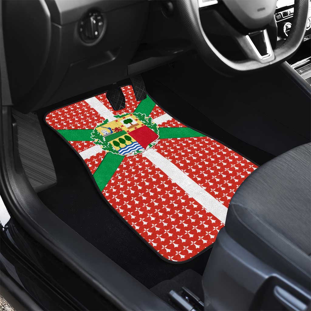 Basque Country Flag Car Mats Autonomous Community of Spain - Wonder Print Shop
