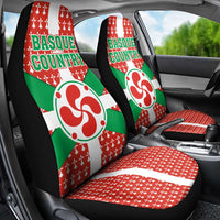 Basque Country Flag Car Seat Cover Autonomous Community of Spain - Wonder Print Shop