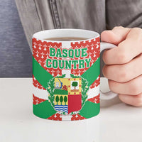 Basque Country Flag Ceramic Mug Autonomous Community of Spain - Wonder Print Shop
