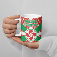 Basque Country Flag Ceramic Mug Autonomous Community of Spain - Wonder Print Shop