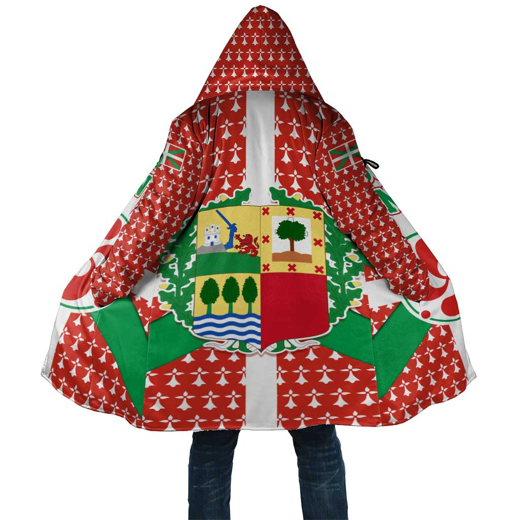 Basque Country Flag Cloak Autonomous Community of Spain - Wonder Print Shop