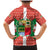 Basque Country Flag Family Matching Mermaid Dress and Hawaiian Shirt Autonomous Community of Spain - Wonder Print Shop