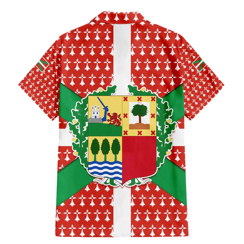 Basque Country Flag Family Matching Mermaid Dress and Hawaiian Shirt Autonomous Community of Spain - Wonder Print Shop