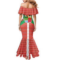 Basque Country Flag Family Matching Mermaid Dress and Hawaiian Shirt Autonomous Community of Spain - Wonder Print Shop