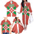 Basque Country Flag Family Matching Off The Shoulder Long Sleeve Dress and Hawaiian Shirt Autonomous Community of Spain - Wonder Print Shop