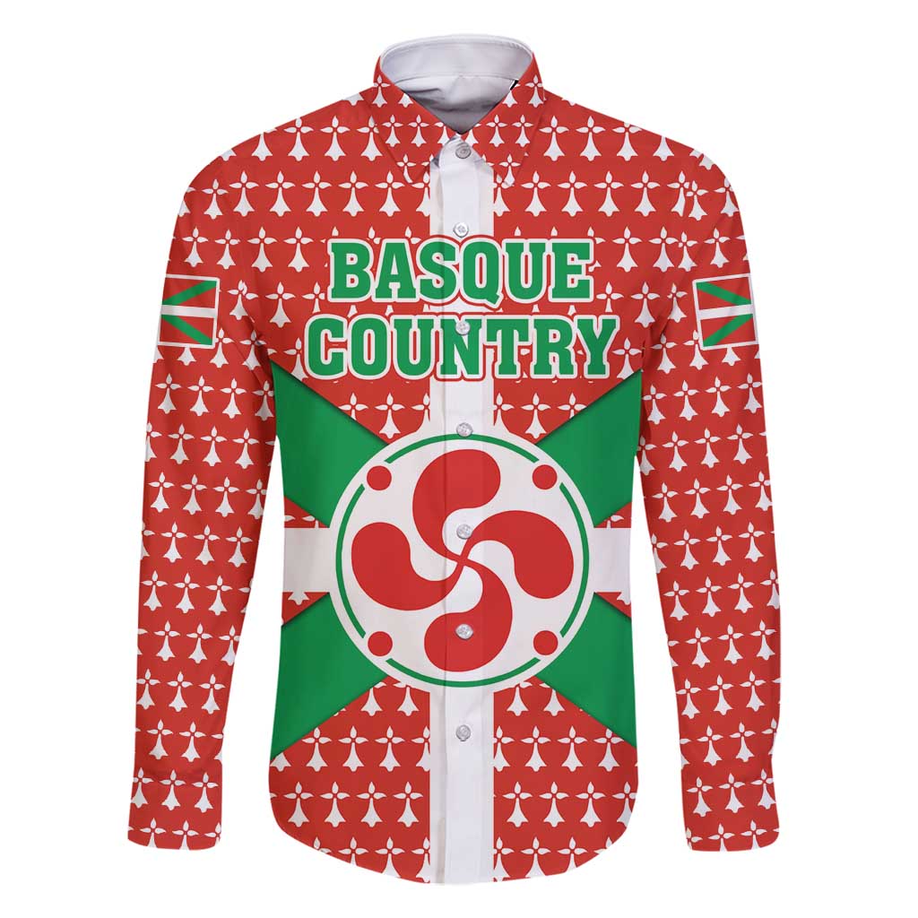 Basque Country Flag Family Matching Off Shoulder Short Dress and Hawaiian Shirt Autonomous Community of Spain - Wonder Print Shop