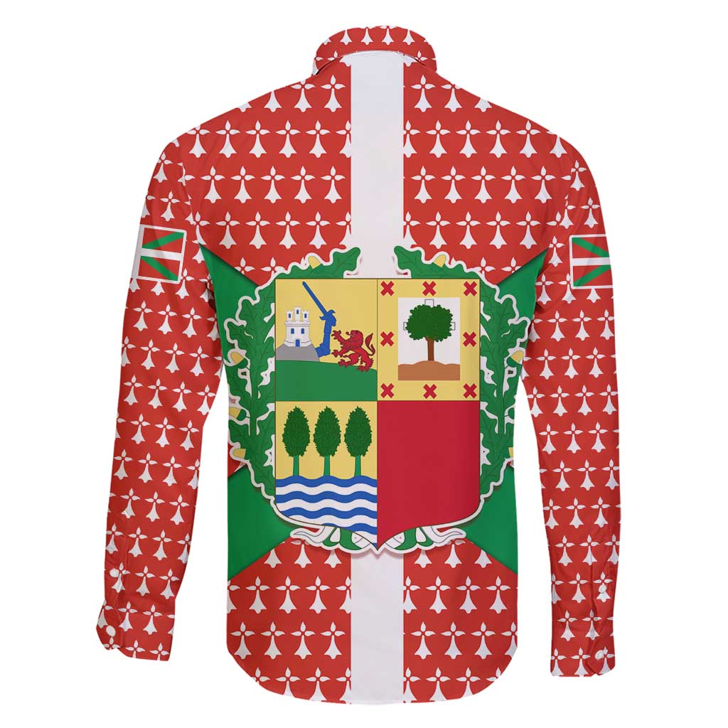 Basque Country Flag Family Matching Short Sleeve Bodycon Dress and Hawaiian Shirt Autonomous Community of Spain - Wonder Print Shop