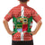 Basque Country Flag Family Matching Summer Maxi Dress and Hawaiian Shirt Autonomous Community of Spain - Wonder Print Shop