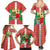 Basque Country Flag Family Matching Summer Maxi Dress and Hawaiian Shirt Autonomous Community of Spain - Wonder Print Shop