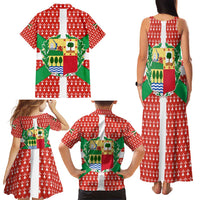 Basque Country Flag Family Matching Tank Maxi Dress and Hawaiian Shirt Autonomous Community of Spain - Wonder Print Shop