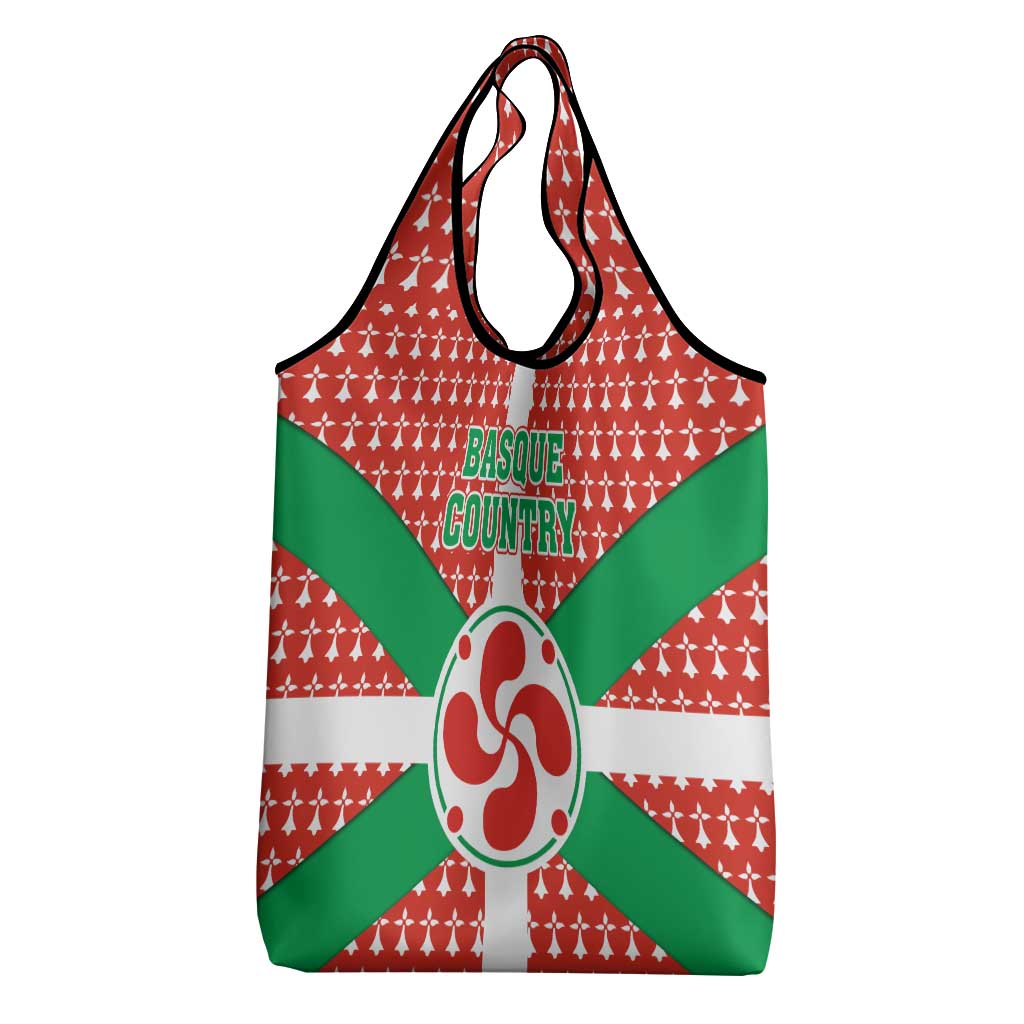 Basque Country Flag Grocery Bag Autonomous Community of Spain - Wonder Print Shop