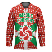 Basque Country Flag Hockey Jersey Autonomous Community of Spain - Wonder Print Shop