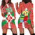 Basque Country Flag Hoodie Dress Autonomous Community of Spain - Wonder Print Shop