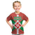 Basque Country Flag Kid T Shirt Autonomous Community of Spain - Wonder Print Shop