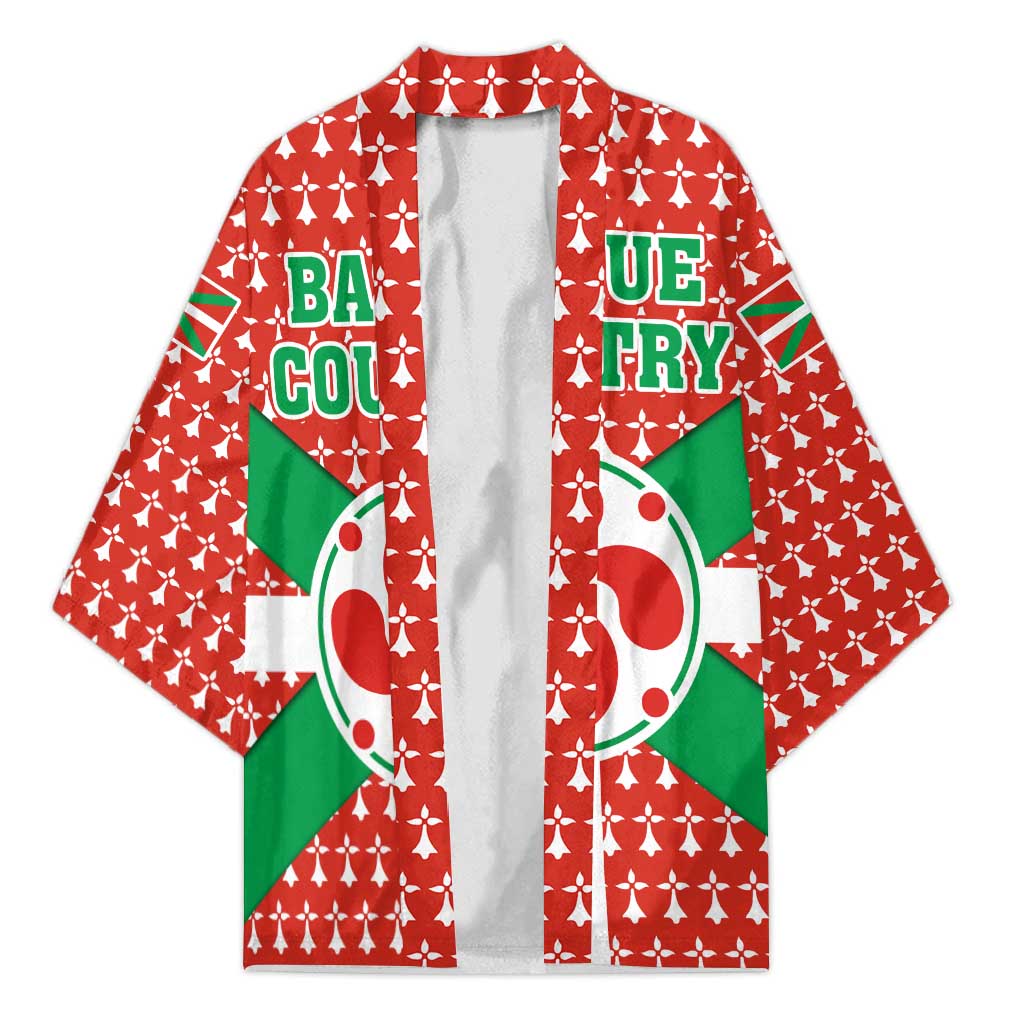 Basque Country Flag Kimono Autonomous Community of Spain - Wonder Print Shop