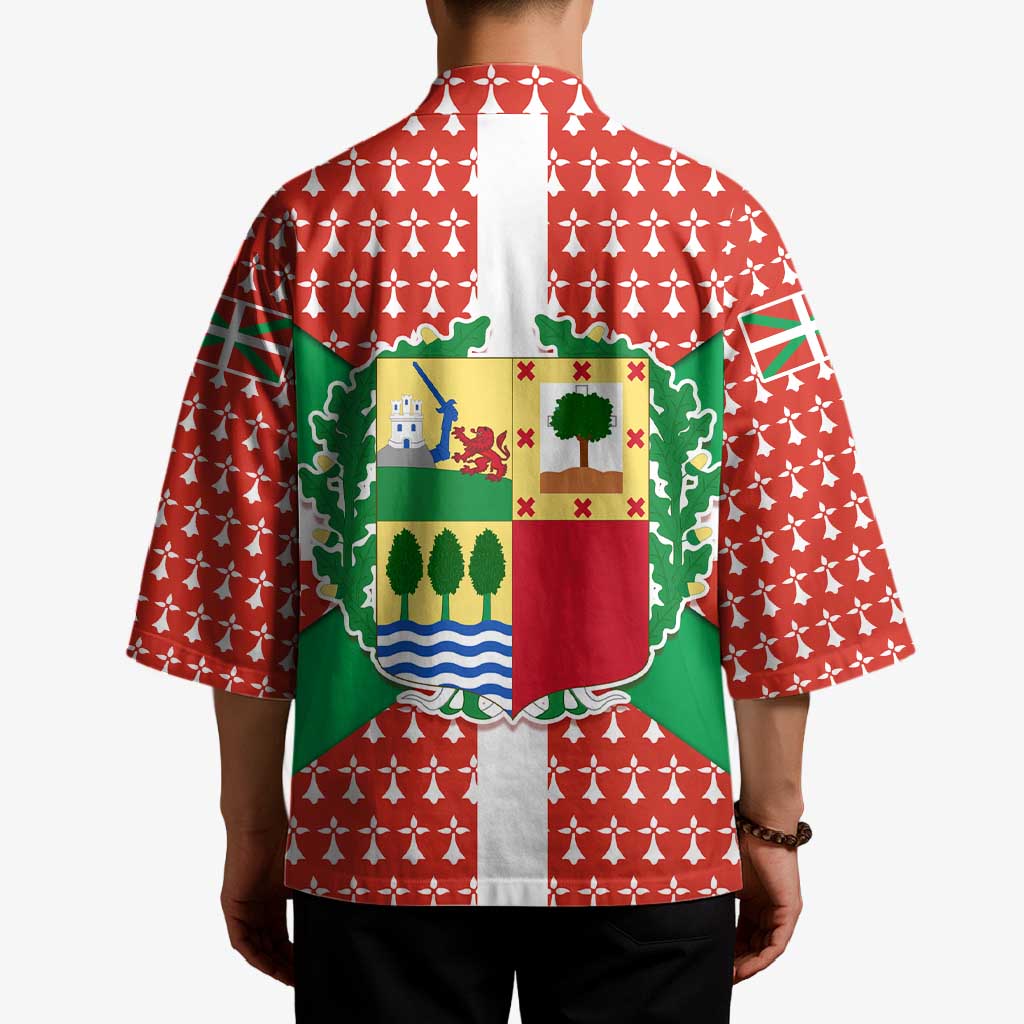Basque Country Flag Kimono Autonomous Community of Spain - Wonder Print Shop
