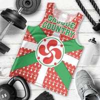 Basque Country Flag Men Tank Top Autonomous Community of Spain - Wonder Print Shop
