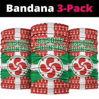 Basque Country Flag Neck Gaiter Autonomous Community of Spain - Wonder Print Shop