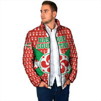 Basque Country Flag Padded Jacket Autonomous Community of Spain - Wonder Print Shop