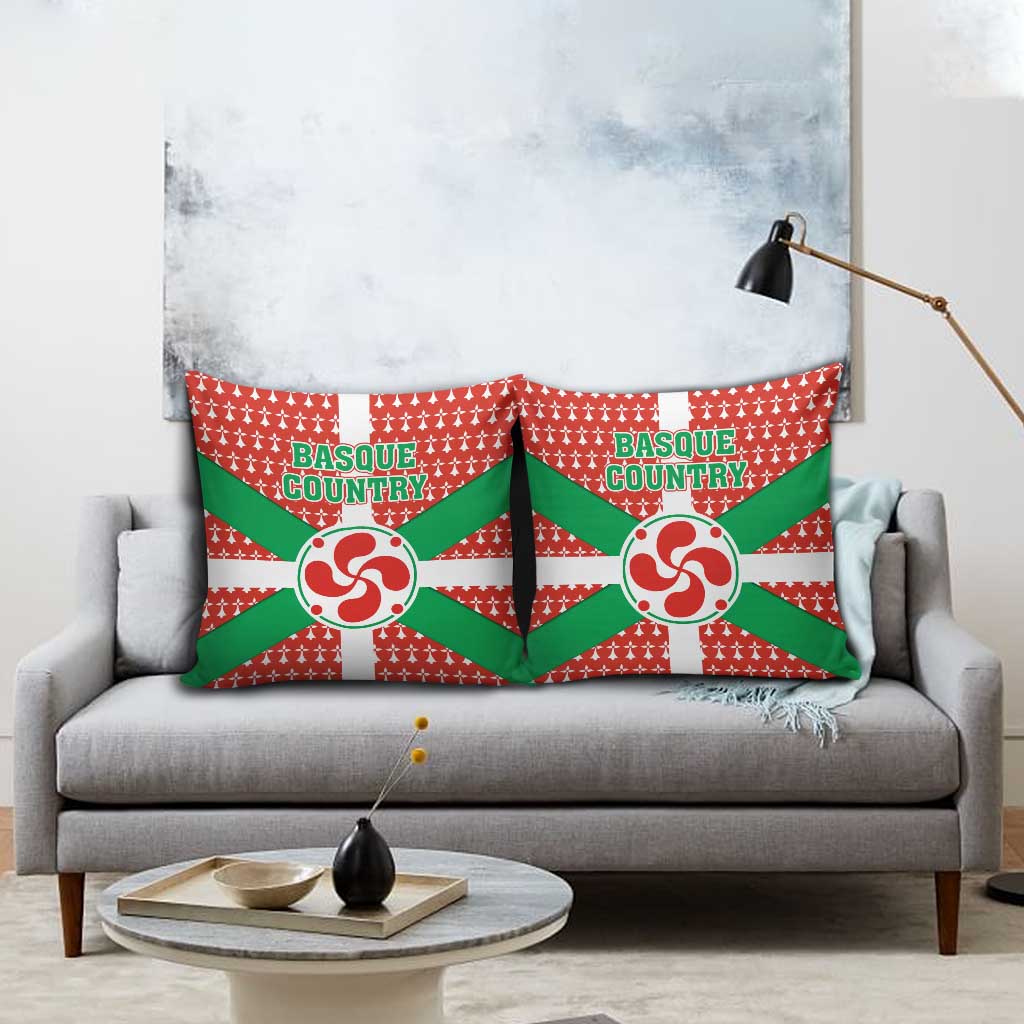 Basque Country Flag Pillow Cover Autonomous Community of Spain - Wonder Print Shop