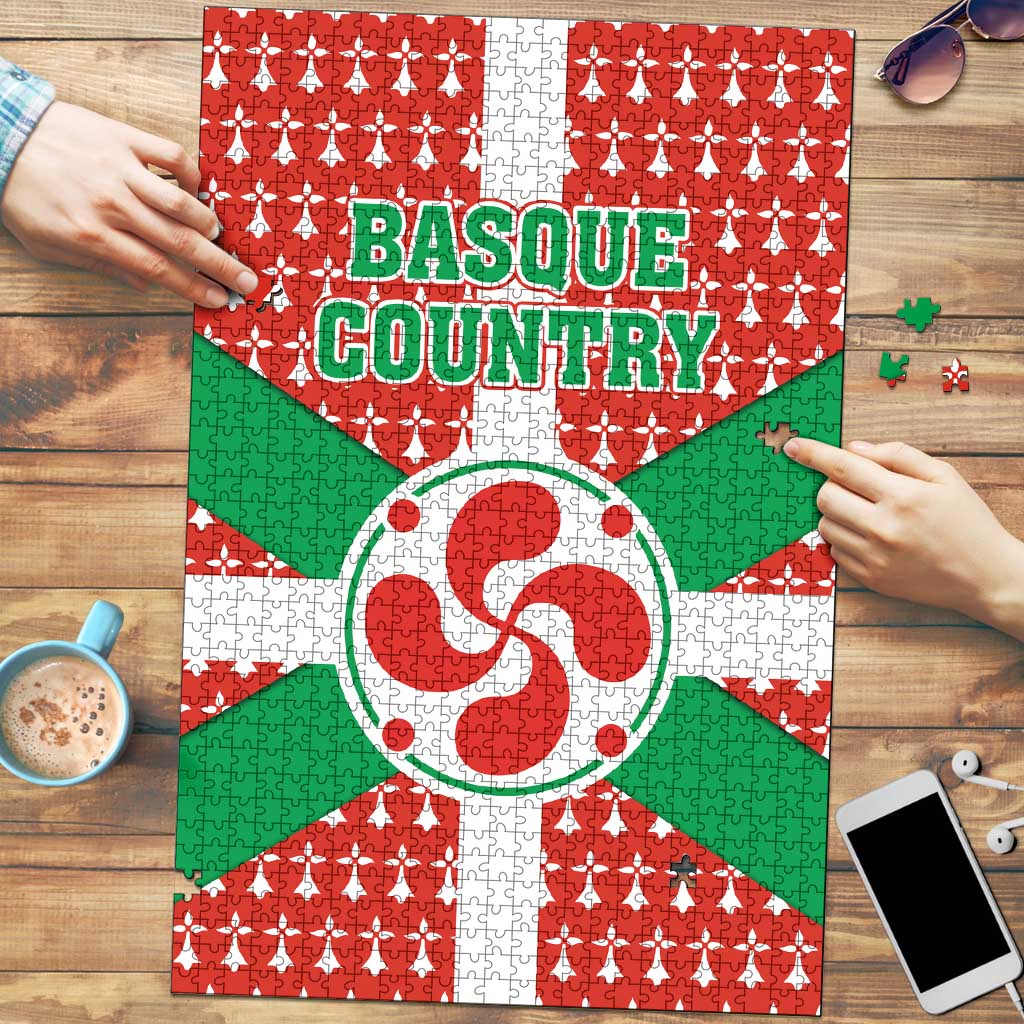 Basque Country Flag Puzzle Autonomous Community of Spain - Wonder Print Shop