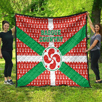 Basque Country Flag Quilt Autonomous Community of Spain - Wonder Print Shop