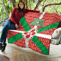 Basque Country Flag Quilt Autonomous Community of Spain - Wonder Print Shop