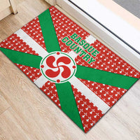 Basque Country Flag Rubber Doormat Autonomous Community of Spain - Wonder Print Shop