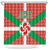 Basque Country Flag Shower Curtain Autonomous Community of Spain - Wonder Print Shop