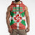 Basque Country Flag Sleeveless Hoodie Autonomous Community of Spain - Wonder Print Shop