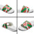 Basque Country Flag Slide Sandals Autonomous Community of Spain - Wonder Print Shop